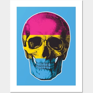 Pansexual Skull Posters and Art